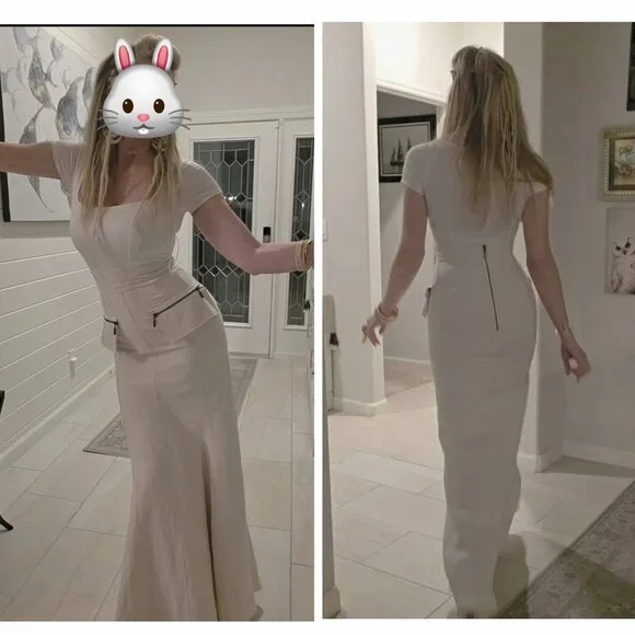 Maticevski  Linen Long Skirt  - AUS 8 - US 4 - Picture 2 of 11